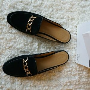 NWT Sandro Mules (100% Leather)